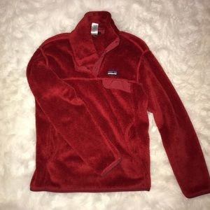 ❤️PATAGONIA❤️ Red Re-Tool Snap-T Pullover!